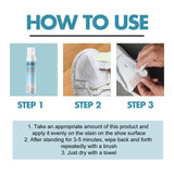 Shoe Cleaning Care Set Small White Shoes Yellow Edge Stain Cleaning White Portable Whitening Agent - V.I.P Digital Presence