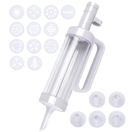 Cookie cookie gun biscuit grinder full set of baking gun set mounted flower nozzle extrusion - V.I.P Digital Presence