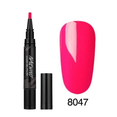 Art Manicure Venalisa 60 Colors Soak Off Enamel Convenience Clean Nail Glue Pen - V.I.P Digital Presence