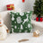 Christmas Pillow Cover (Excluding Pillow Core) Snowflake Velvet Jacquard Christmas Tree Elk Festival Decoration - V.I.P Digital Presence