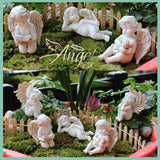 Angel plugin garden little girl resin flower decoration micro landscape garden statue - V.I.P Digital Presence