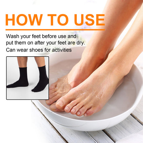 HOUKEA Tourmaline Ionic Body Health Socks, Winter Outdoor Sports Cold And Wind Warm Foot Care Massage Socks - V.I.P Digital Presence