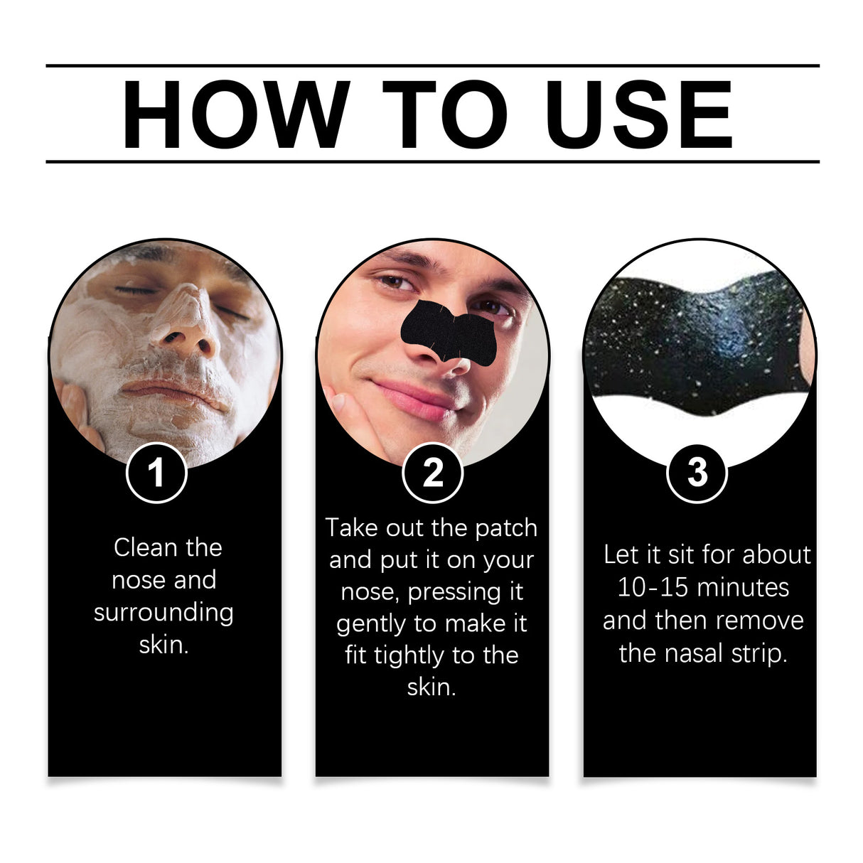 Men Blackhead Pore Patch For Pore Cleansing Gentle And Non-Tight Facial Oil Control To Reduce Acne - V.I.P Digital Presence