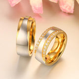 Vnox Wedding Rings for Women Men Promise Lover Valentine's Day Gift - V.I.P Digital Presence
