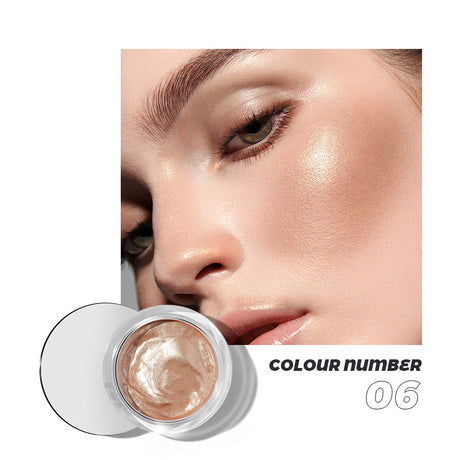 Pudaier 10-color liquid blush eyeshadow brightens lips and cheeks to contour naturally with fine glitter highlights - V.I.P Digital Presence