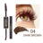 Fit Colors Double-Head Color Mascara Thick Curling Waterproof Not Smudged Multi-White Eyebrow Mascara - V.I.P Digital Presence