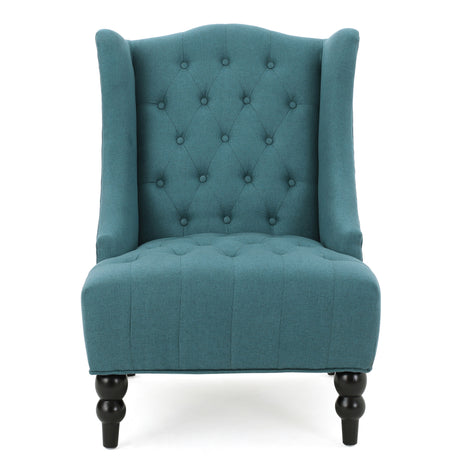 Upholstered Wingback Chair - V.I.P Digital Presence