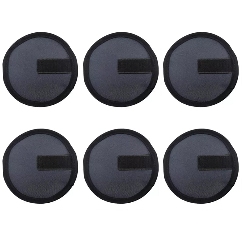 6 - piece set of 5.9 - inch lure wraps. Doubles as covers, gloves, hook protectors. Keeps anglers safe while fishing. - V.I.P Digital Presence