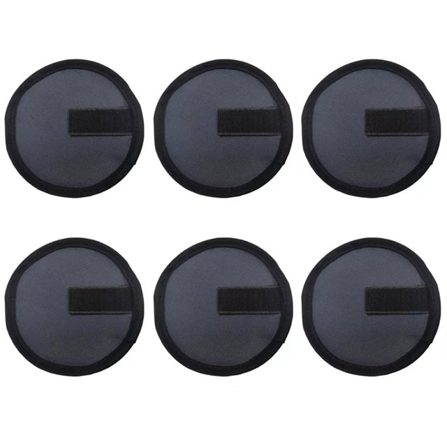 6 - piece set of 5.9 - inch lure wraps. Doubles as covers, gloves, hook protectors. Keeps anglers safe while fishing. - V.I.P Digital Presence