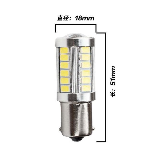 2pcs 1156 7506 BA15S P21W 5630 5730 LED Car Tail Bulb Brake Lights auto Reverse Lamp Daytime Running Light red white yellow 12V - V.I.P Digital Presence