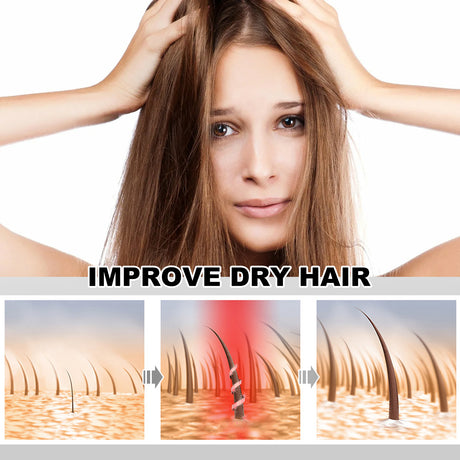 Hair Essential Oil Treatment Black Capsule, Repair Dry Hair Frizz, Strong, Strong, Solid And Smooth Hair Care - V.I.P Digital Presence