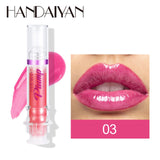 HANDAIYAN PLUMP & POUT Lip Plumping Booster Gloss, High Shine for Plumper Looking Lips,Extreme Shine Crystal Volume Lip Oil - V.I.P Digital Presence
