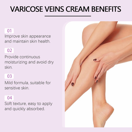 Vein Repair Cream Relieves Leg Swelling Earthworm Leg Varicose Massage Vein Body Care Cream - V.I.P Digital Presence