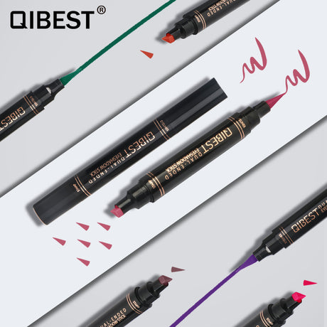 QIBEST Color Eyeliner Double-Headed Seal Color Eyeliner Pen Eyeliner Tail Seal Pen - V.I.P Digital Presence