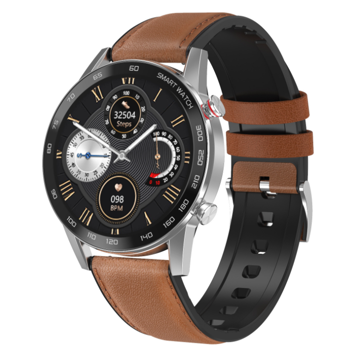 Reloj inteligente SANLEPUS ECG con Bluetooth y llamadas para hombre y mujer, pulsera deportiva de fitness, compatible con Android, Apple, Xiaomi y Huawei. 