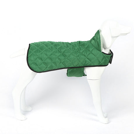 Heated Pet Clothing - New Fashion Warm Dog Cotton Jacket with Short Rabbit Fur - V.I.P Digital Presence