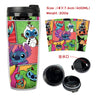 Stitch Stitch animation peripheral double-layer insulated plastic cup two-dimensional cartoon tea cup cold water kettle water cup - V.I.P Digital Presence