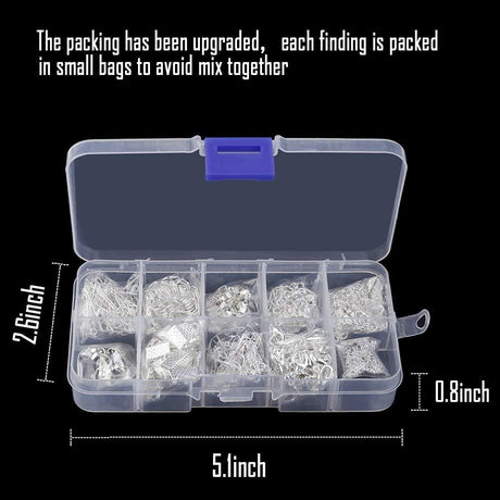 10 Grid Jewelry Accessories Combination Set Jewelry Entry Set DIY Jewelry Accessories Material Pack - V.I.P Digital Presence