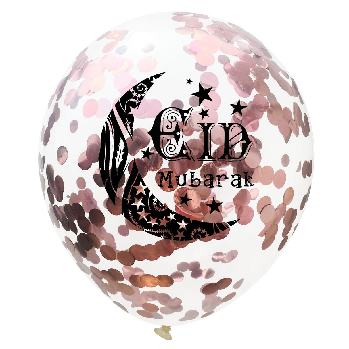 Moon Castle Party Celebrates Latex Balloon Transparent Paper Shard Glitter Balloon Set - V.I.P Digital Presence