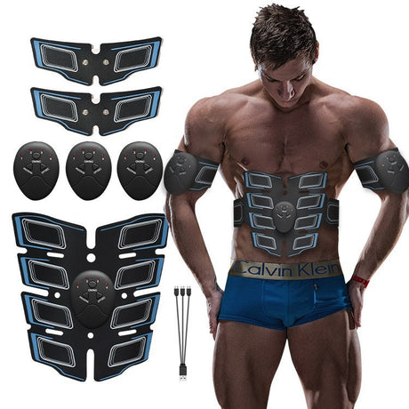Muscle Stimulator Trainer USB Connect Abs Training Gear Muscles Electrostimulator Toner Massage - V.I.P Digital Presence