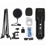 USB Condenser Microphone Mobile Computer Game Live Microphone Live Karaoke Conference Recording Microphone - V.I.P Digital Presence