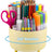 Home desktop rotatable dustproof large capacity pen holder storage box bathroom cosmetics sundries storage box - V.I.P Digital Presence