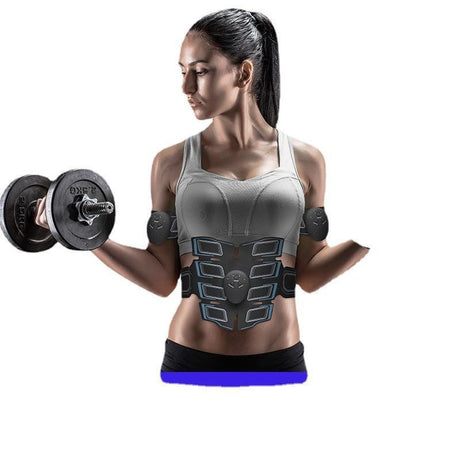 Muscle Stimulator Trainer USB Connect Abs Training Gear Muscles Electrostimulator Toner Massage - V.I.P Digital Presence
