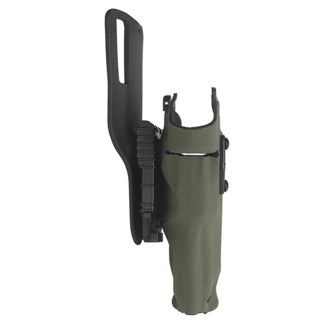 6354DO Left - handed Tactical Pistol Glock 17 Holster with X300U - A QLS Adapter, Leg Shroud, Drop, and MHA Leg Strap Kit - V.I.P Digital Presence