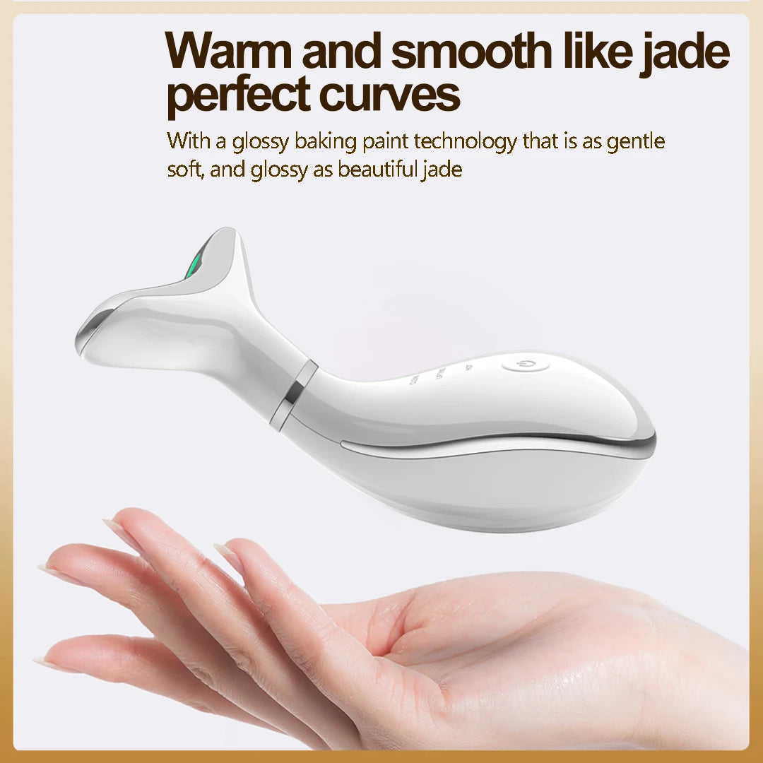 EMS Neck & Face Lifting Machine Skin Tightening Massager 3 Color LED Photon Facial Wrinkle Remover Newest Neck Beauty Device - V.I.P Digital Presence
