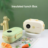 New Smart LCD Temperature Digital Display Insulated Lunch Box Portable Electric Lunch Box Lunch Box Suitable for Outdoor Travel - V.I.P Digital Presence