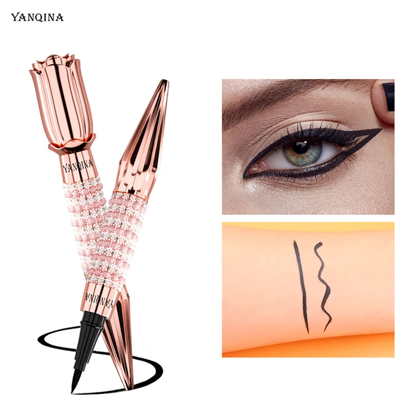 Fast Quick Dry Queen Luxury Eyeliner Soft Smooth Eye Liner Waterproof Eyeliner Cosmetics Black Eyeliner Pen Eyes Makeup - V.I.P Digital Presence