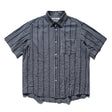 Wrinkled casual short sleeved shirt checkered half sleeved shirt - V.I.P Digital Presence