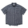 Wrinkled casual short sleeved shirt checkered half sleeved shirt - V.I.P Digital Presence