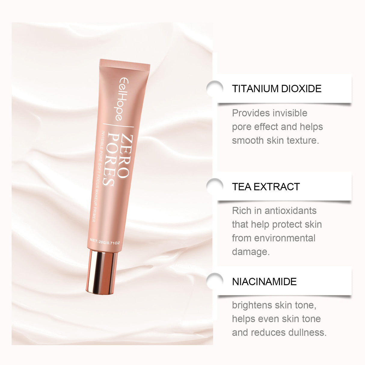 Primer, Primer Primer, Brightening Skin, Natural Radiance, Gentle, Non-Greasy Base - V.I.P Digital Presence