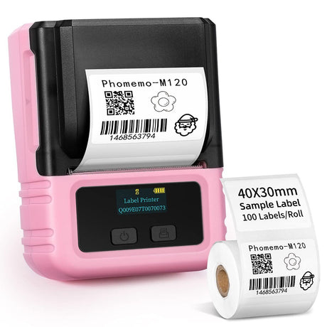 Phomemo price tag printer, home clothing tag thermal printer, handheld barcode printer - V.I.P Digital Presence