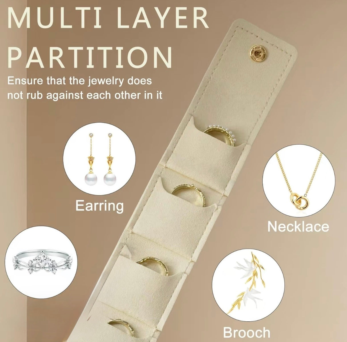 JewelRoll Travel Organizer