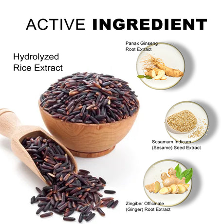 Black Rice Water Spray, Hair Deep Nourishes And Prevents Tough, Solid And Dense Hair Scalp Care Solution - V.I.P Digital Presence