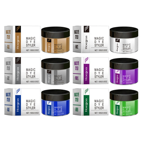 Magic Beauty wax series, colorful hair color herbal gentle moisturizing hair care and easy coloring hair conditioner - V.I.P Digital Presence