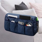 Sofa armrest storage bag, TV remote control bracket, chair side storage bag, side storage bag, miscellaneous storage bag - V.I.P Digital Presence