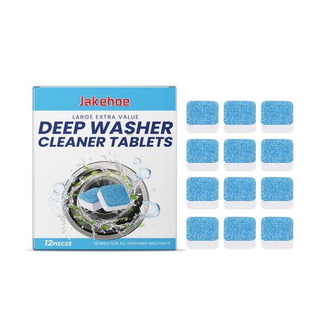 Washing Machine Cleaning Effervescent Sheet Cleaning Dirt Odor Retention Cylinder Cleaning Sheet - V.I.P Digital Presence