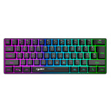 61 key keyboard Bluetooth the third mock examination 2.4G wireless keyboard RGB backlight tablet phone mini keypad - V.I.P Digital Presence
