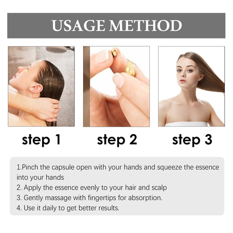 King Of Ginger, Hair Root Nourishing And Thickening Hair Strong Anti-Scalp Massage Treatment Capsule - V.I.P Digital Presence