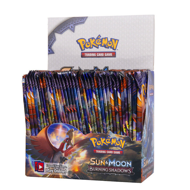 Caja ciega de cartas de Pokémon Darkness, bolsa plateada para robar cartas de Pokémon