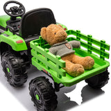 Children's electric tractor toy, powered by 24V battery, 200w * 2 motor 1.86-4.97MPH/remote control three speed adjustable - V.I.P Digital Presence