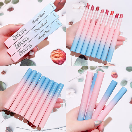Makeup Automatic Rotating Lipstick Pen Matte Matte Lipstick Pen Not Easy to Decolorize Affordable Beauty Makeup - V.I.P Digital Presence
