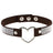 Japan's Harajuku Soft Girl Black Rhinestone Peach Heart Love-Shaped Collar Women's Neck Strap Collarbone Necklace Short - V.I.P Digital Presence