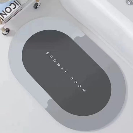 Soft cushion floor mat absorbent foot mat bathroom non-slip quick-drying toilet door carpet bathroom door mat - V.I.P Digital Presence