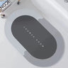 Soft cushion floor mat absorbent foot mat bathroom non-slip quick-drying toilet door carpet bathroom door mat - V.I.P Digital Presence
