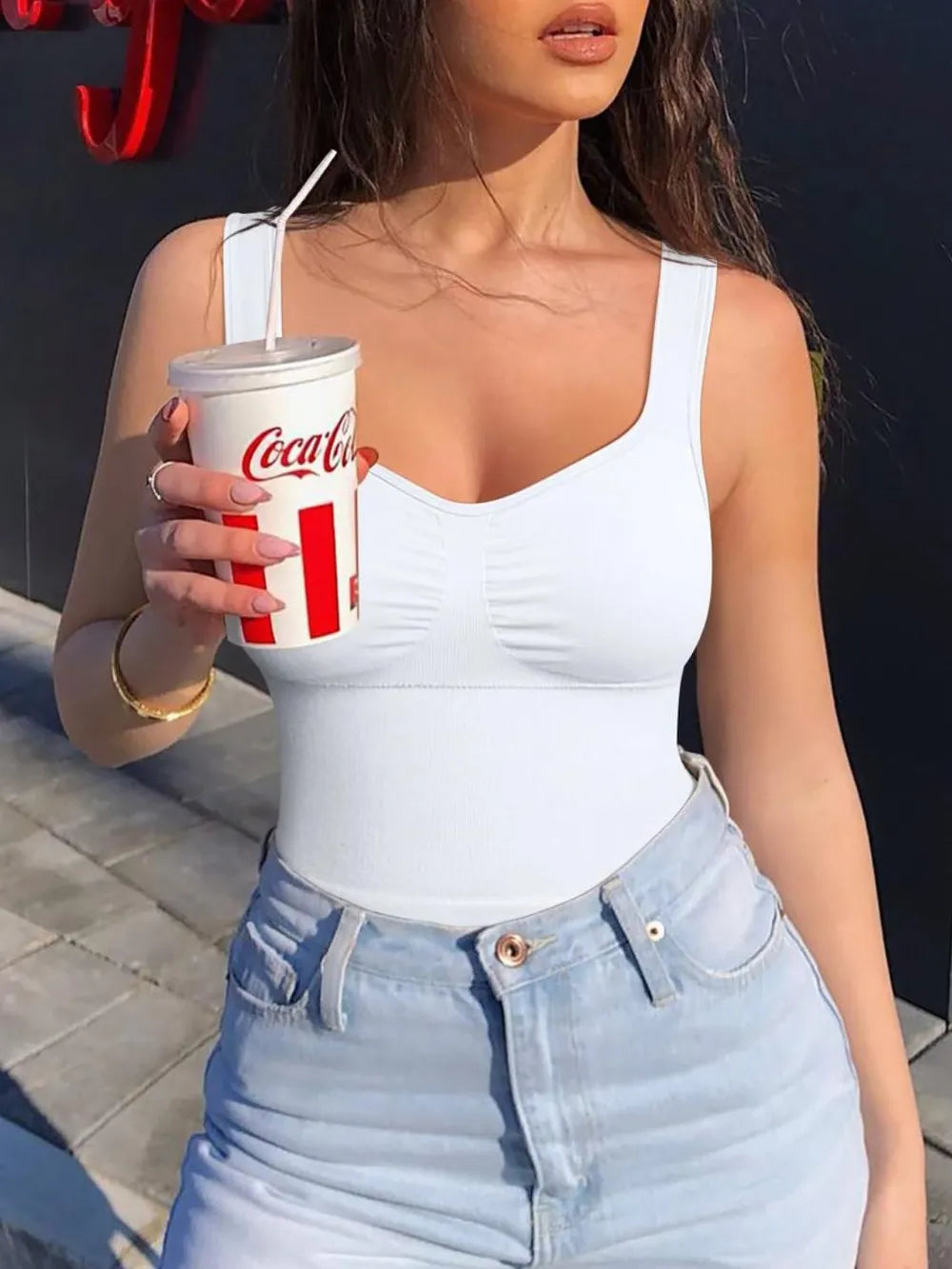 Wide Strap Active Tank - V.I.P Digital Presence