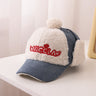 Children's Hat Autumn/Winter Ear Protection Warm Hat Boys' Corduroy Duck Tongue Hat Girls' Winter Fashion Baseball Hat - V.I.P Digital Presence